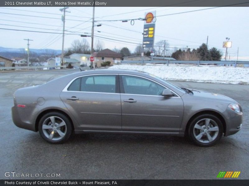 Mocha Steel Metallic / Ebony 2011 Chevrolet Malibu LT