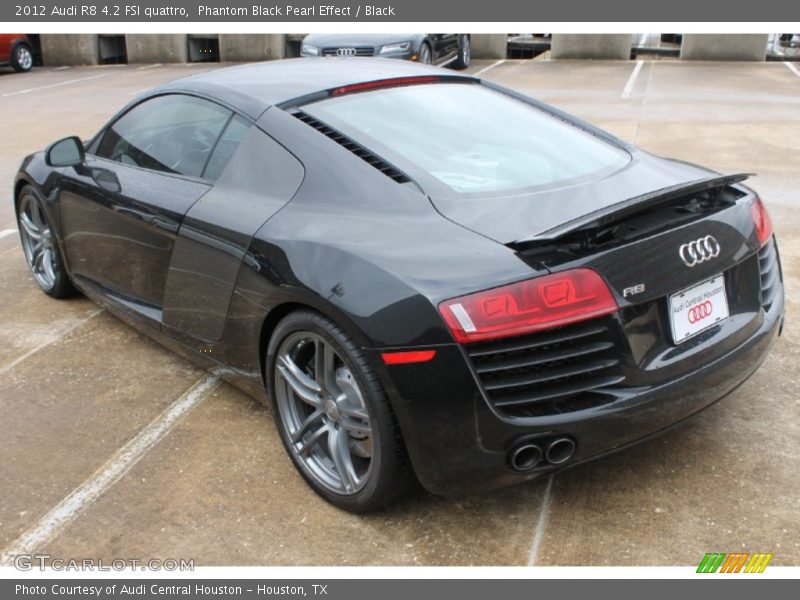 Phantom Black Pearl Effect / Black 2012 Audi R8 4.2 FSI quattro