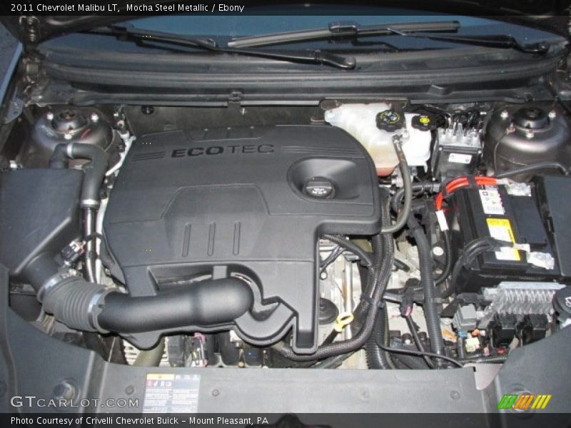Mocha Steel Metallic / Ebony 2011 Chevrolet Malibu LT
