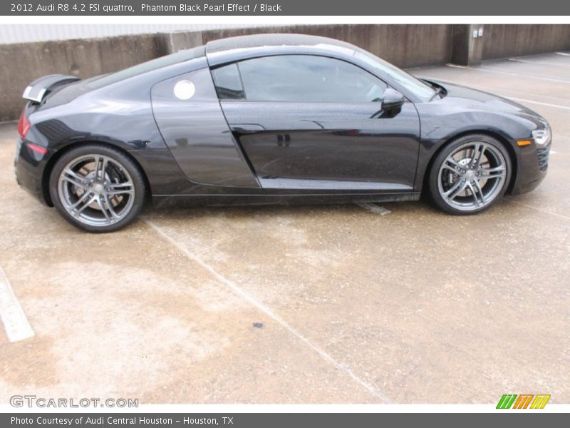 Phantom Black Pearl Effect / Black 2012 Audi R8 4.2 FSI quattro