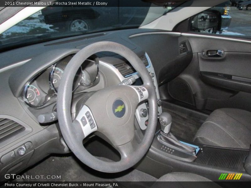 Mocha Steel Metallic / Ebony 2011 Chevrolet Malibu LT