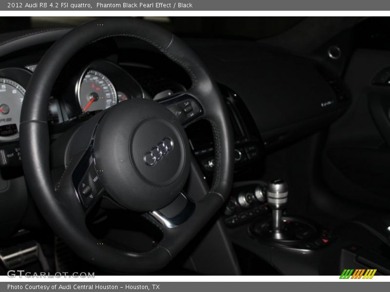 Phantom Black Pearl Effect / Black 2012 Audi R8 4.2 FSI quattro