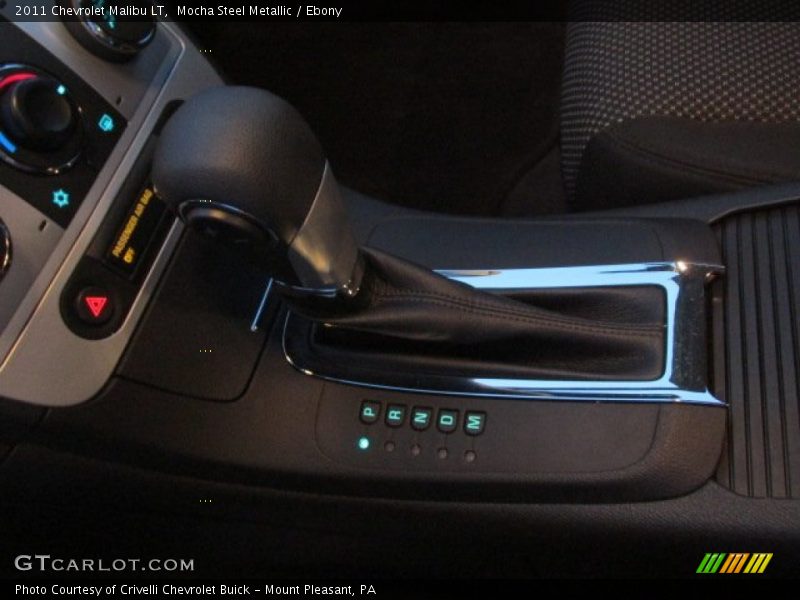 Mocha Steel Metallic / Ebony 2011 Chevrolet Malibu LT