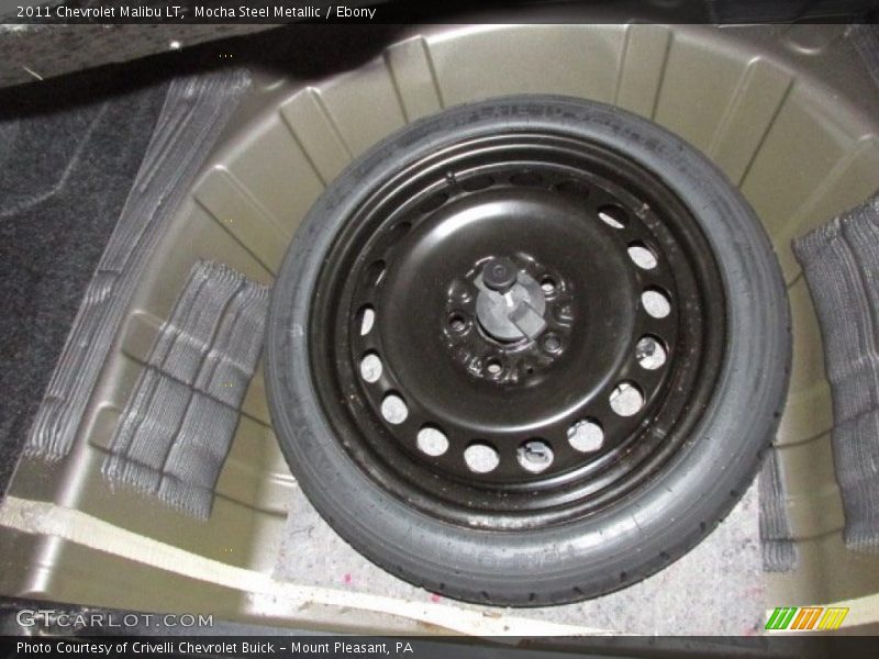 Mocha Steel Metallic / Ebony 2011 Chevrolet Malibu LT