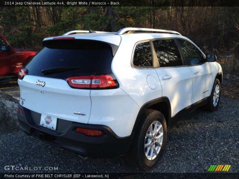 Bright White / Morocco - Black 2014 Jeep Cherokee Latitude 4x4
