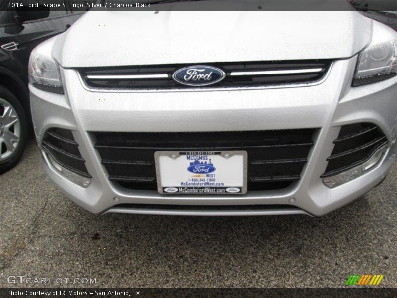 Ingot Silver / Charcoal Black 2014 Ford Escape S