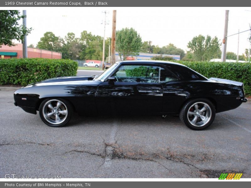 Black / Black 1969 Chevrolet Camaro Restomod Coupe