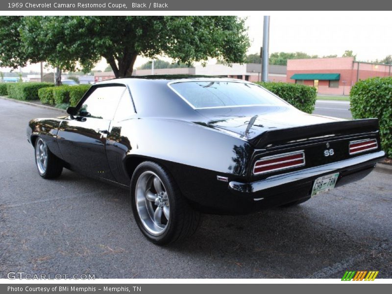 Black / Black 1969 Chevrolet Camaro Restomod Coupe