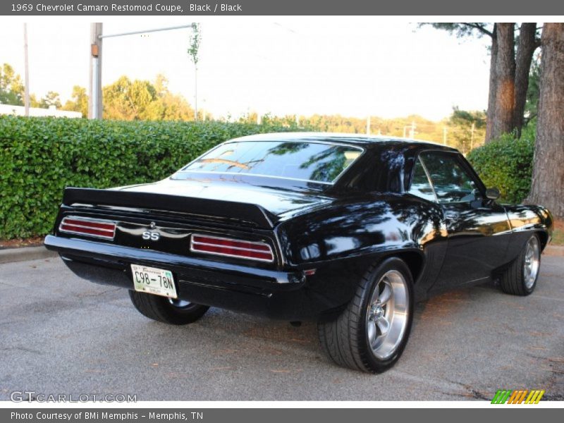 Black / Black 1969 Chevrolet Camaro Restomod Coupe