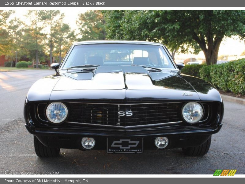 Black / Black 1969 Chevrolet Camaro Restomod Coupe