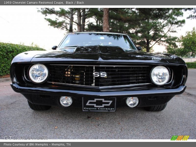 Black / Black 1969 Chevrolet Camaro Restomod Coupe