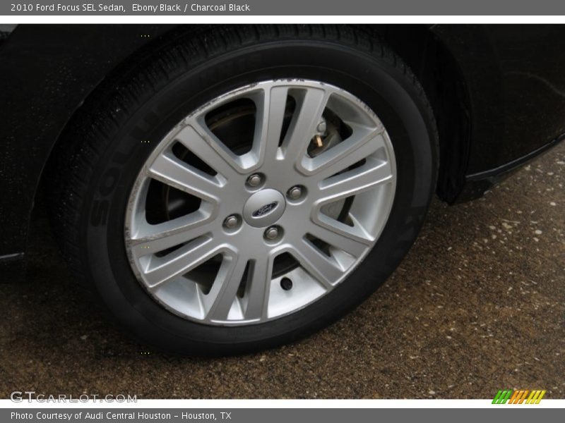 Ebony Black / Charcoal Black 2010 Ford Focus SEL Sedan