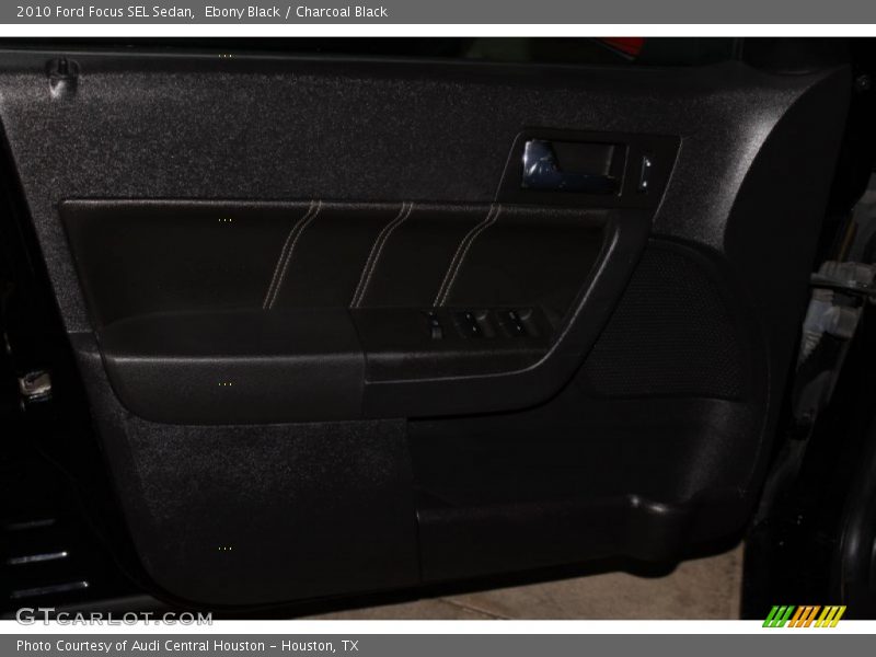 Ebony Black / Charcoal Black 2010 Ford Focus SEL Sedan