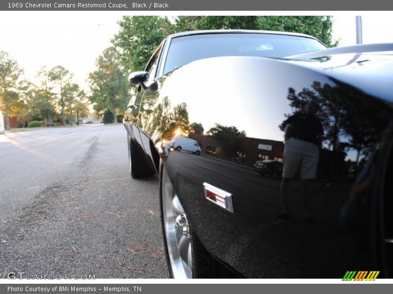 Black / Black 1969 Chevrolet Camaro Restomod Coupe