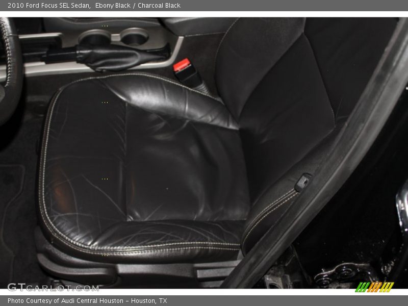 Ebony Black / Charcoal Black 2010 Ford Focus SEL Sedan