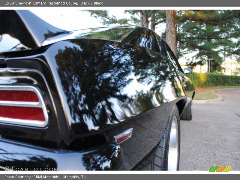 Black / Black 1969 Chevrolet Camaro Restomod Coupe
