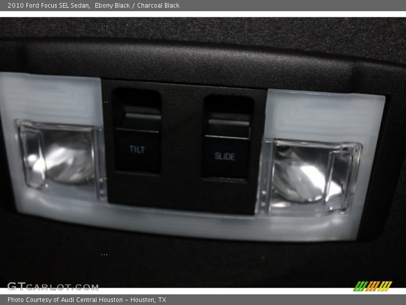 Ebony Black / Charcoal Black 2010 Ford Focus SEL Sedan