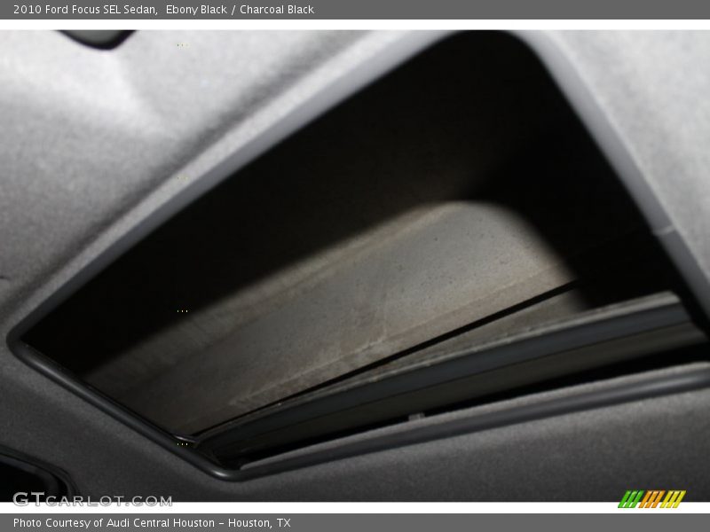 Ebony Black / Charcoal Black 2010 Ford Focus SEL Sedan