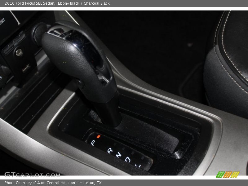 Ebony Black / Charcoal Black 2010 Ford Focus SEL Sedan
