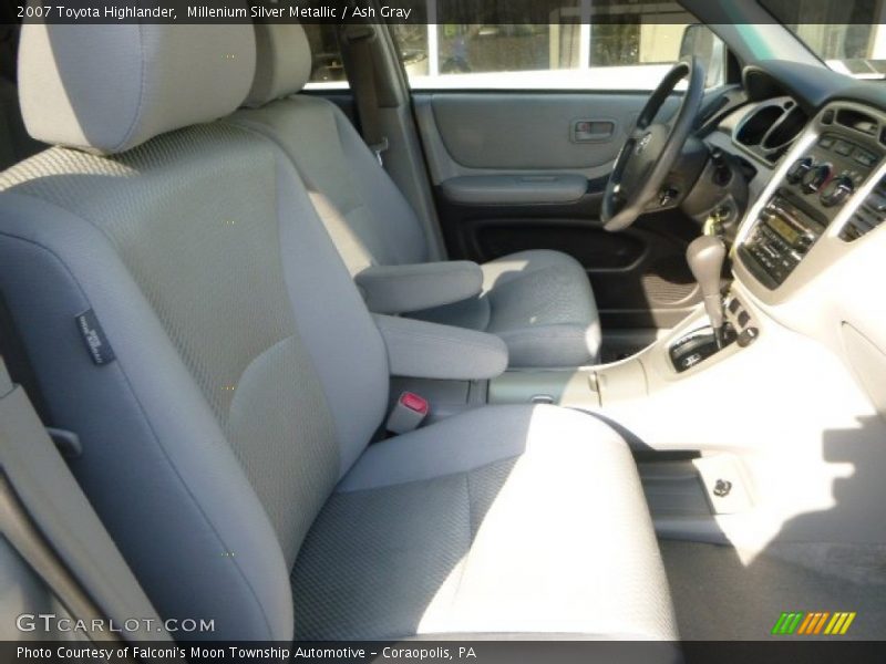 Millenium Silver Metallic / Ash Gray 2007 Toyota Highlander