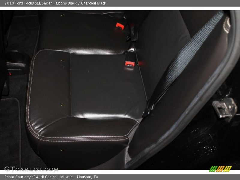 Ebony Black / Charcoal Black 2010 Ford Focus SEL Sedan