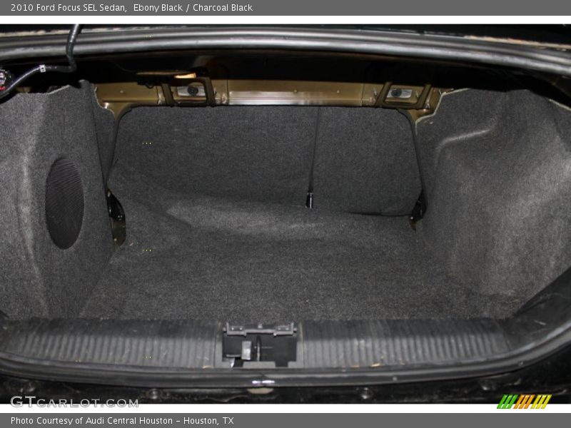 Ebony Black / Charcoal Black 2010 Ford Focus SEL Sedan