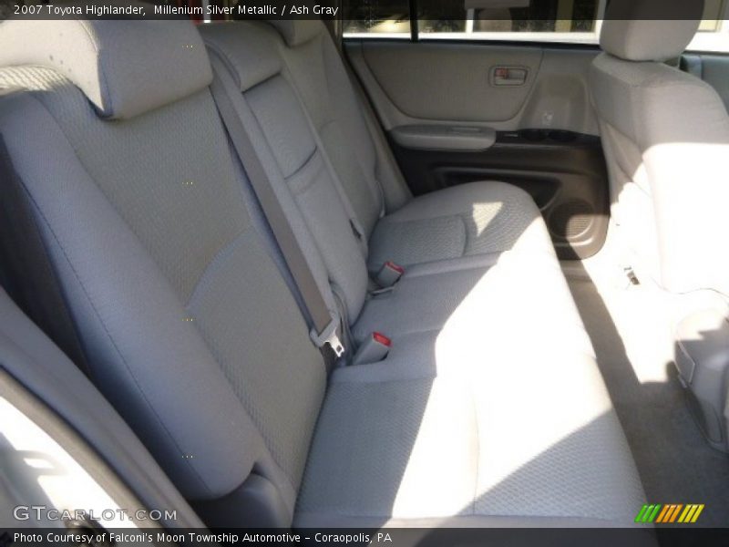 Millenium Silver Metallic / Ash Gray 2007 Toyota Highlander