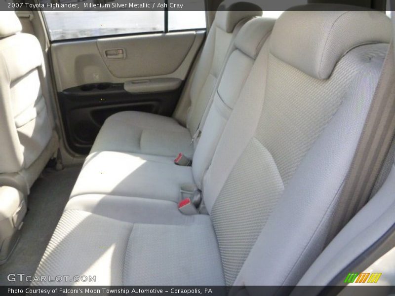 Millenium Silver Metallic / Ash Gray 2007 Toyota Highlander