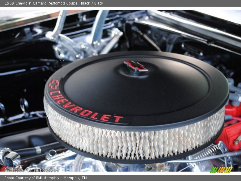 Black / Black 1969 Chevrolet Camaro Restomod Coupe