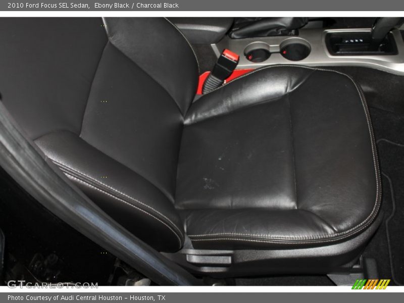 Ebony Black / Charcoal Black 2010 Ford Focus SEL Sedan