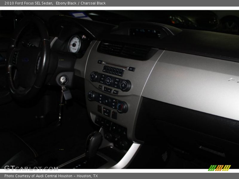 Ebony Black / Charcoal Black 2010 Ford Focus SEL Sedan
