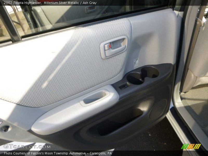 Millenium Silver Metallic / Ash Gray 2007 Toyota Highlander