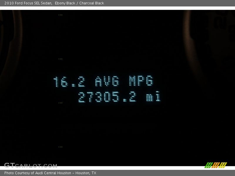Ebony Black / Charcoal Black 2010 Ford Focus SEL Sedan
