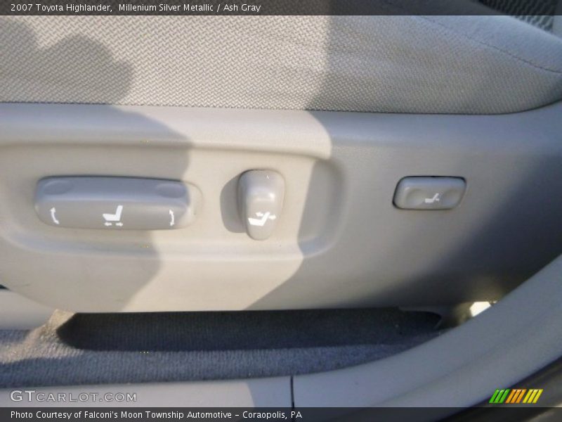 Millenium Silver Metallic / Ash Gray 2007 Toyota Highlander