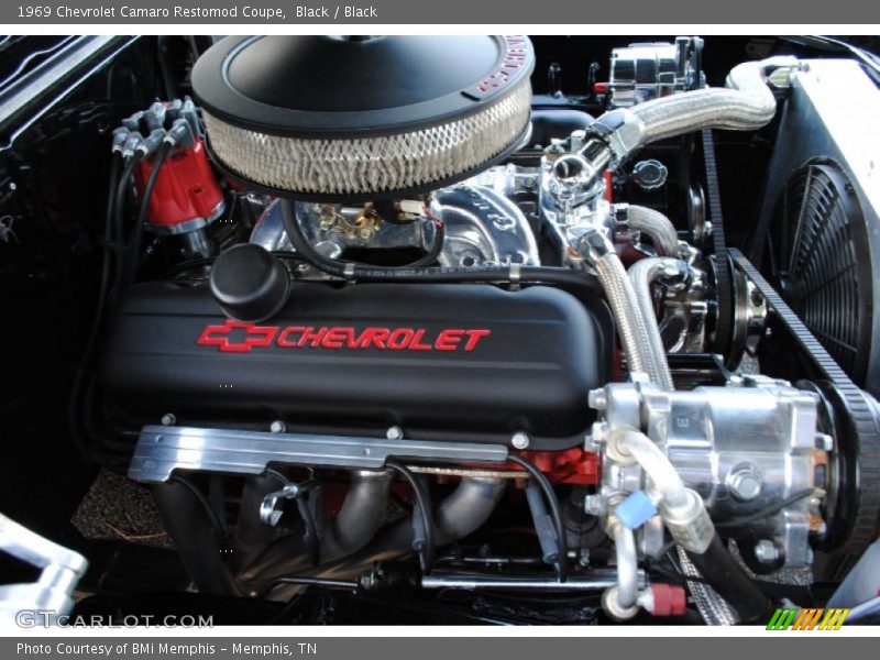 Black / Black 1969 Chevrolet Camaro Restomod Coupe