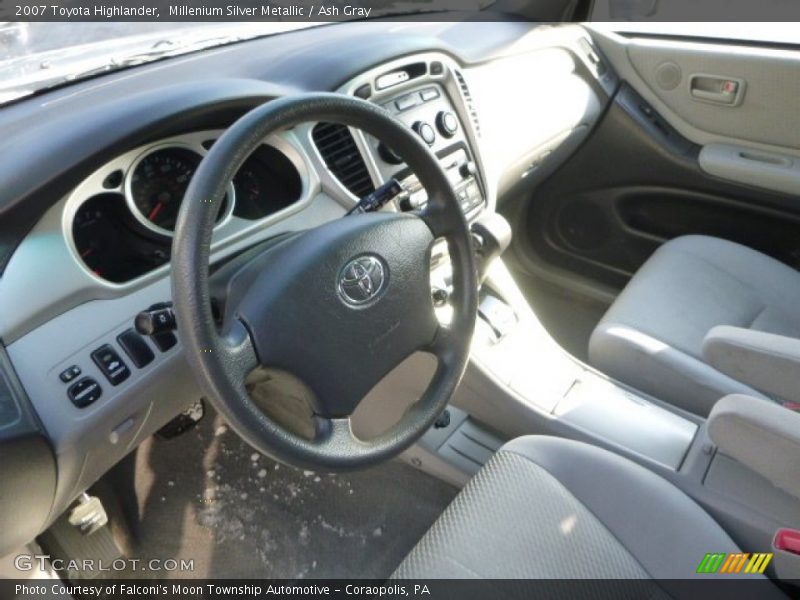 Millenium Silver Metallic / Ash Gray 2007 Toyota Highlander
