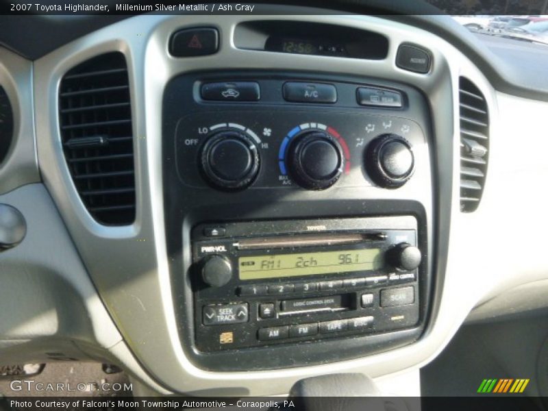 Millenium Silver Metallic / Ash Gray 2007 Toyota Highlander