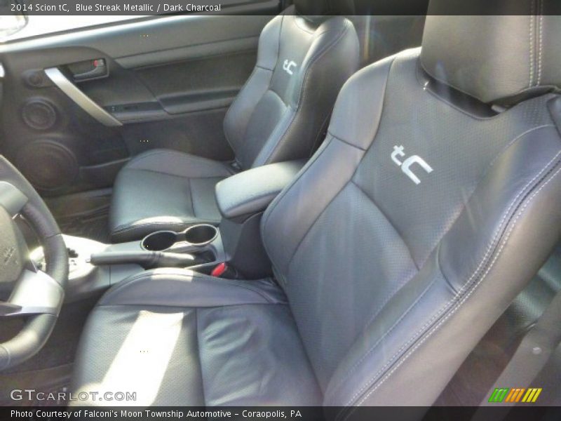 Blue Streak Metallic / Dark Charcoal 2014 Scion tC