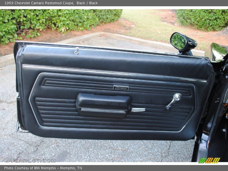 Black / Black 1969 Chevrolet Camaro Restomod Coupe