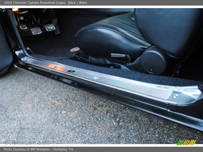 Black / Black 1969 Chevrolet Camaro Restomod Coupe