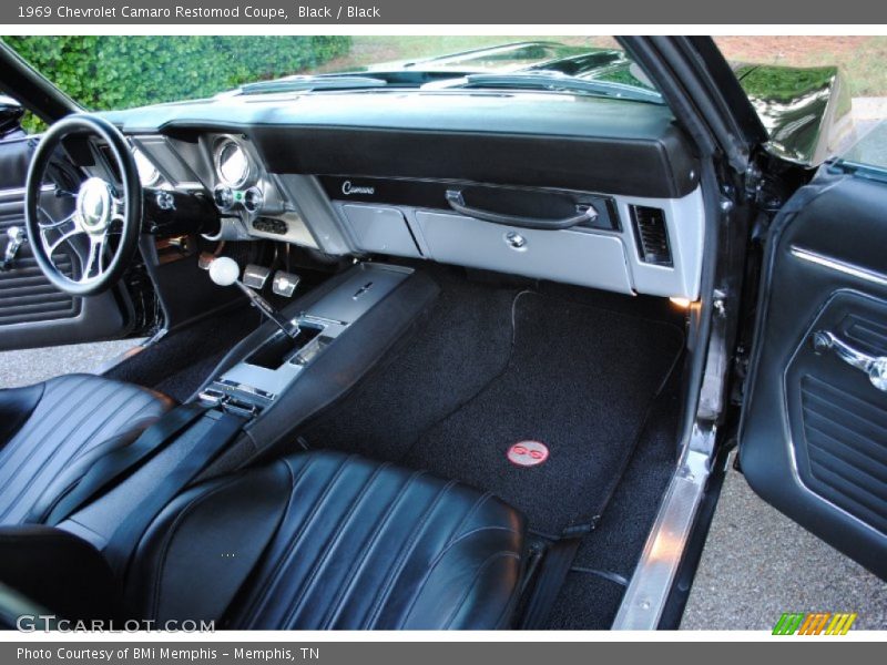 Black / Black 1969 Chevrolet Camaro Restomod Coupe