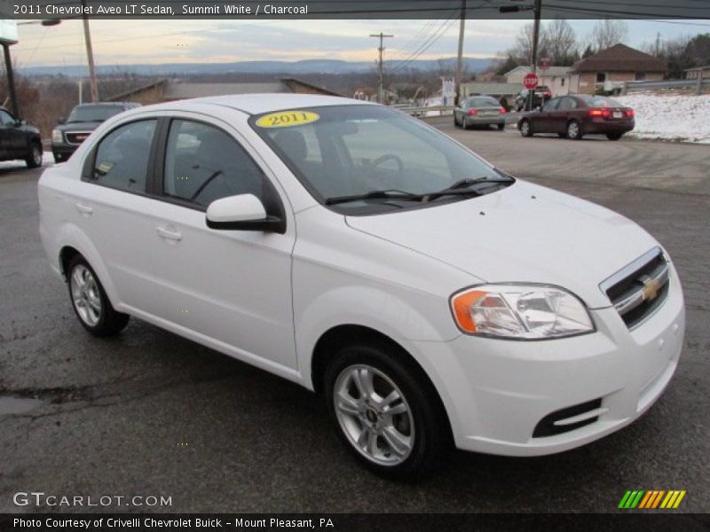Front 3/4 View of 2011 Aveo LT Sedan