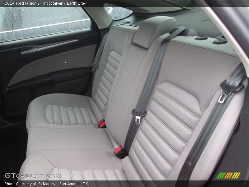 Ingot Silver / Earth Gray 2014 Ford Fusion S