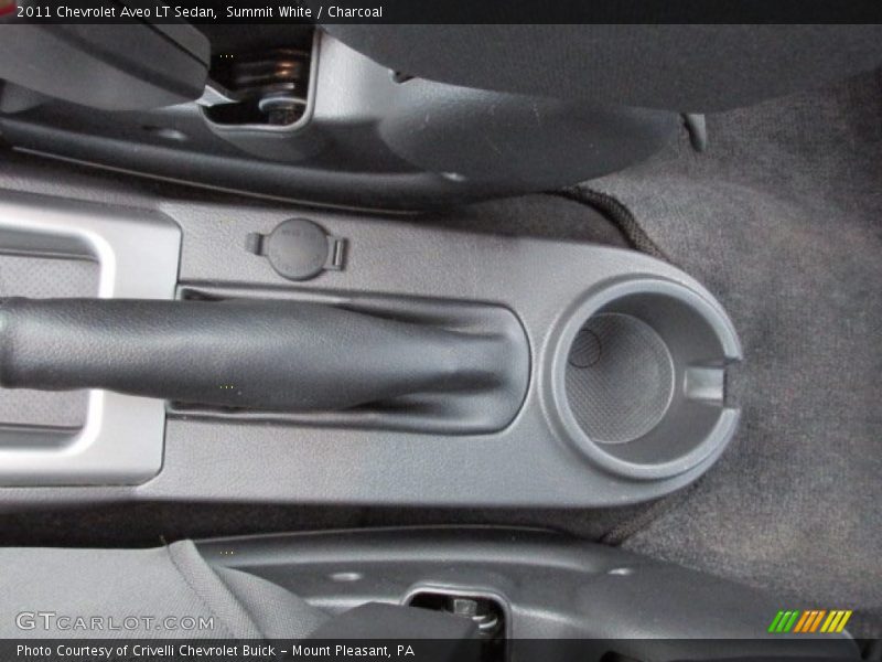 Summit White / Charcoal 2011 Chevrolet Aveo LT Sedan