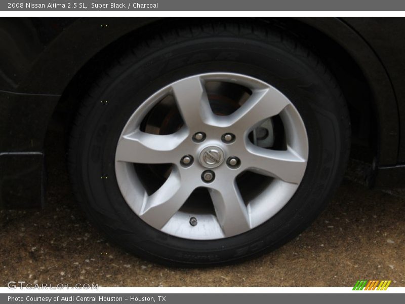 Super Black / Charcoal 2008 Nissan Altima 2.5 SL