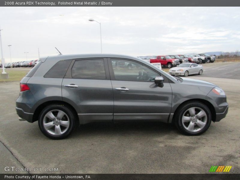 Polished Metal Metallic / Ebony 2008 Acura RDX Technology