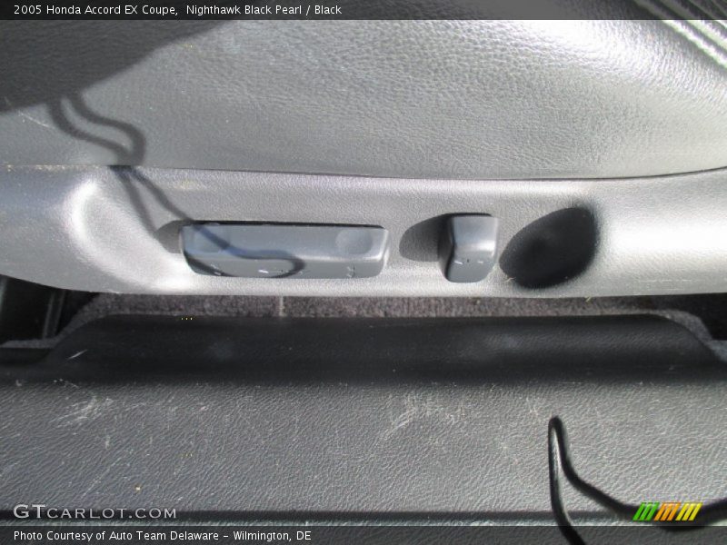 Nighthawk Black Pearl / Black 2005 Honda Accord EX Coupe