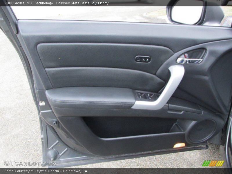Polished Metal Metallic / Ebony 2008 Acura RDX Technology