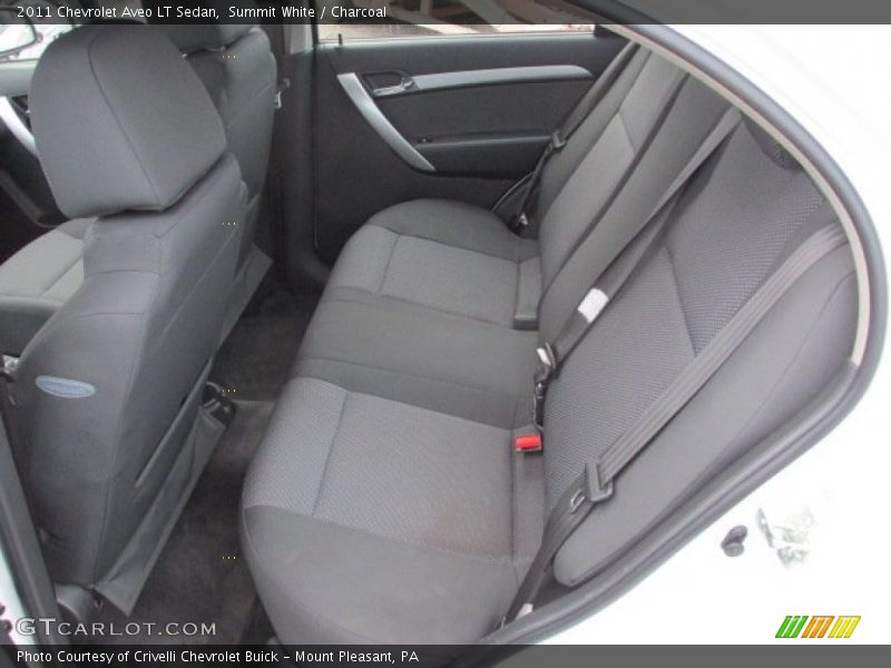 Summit White / Charcoal 2011 Chevrolet Aveo LT Sedan