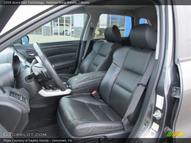 Front Seat of 2008 RDX Technology